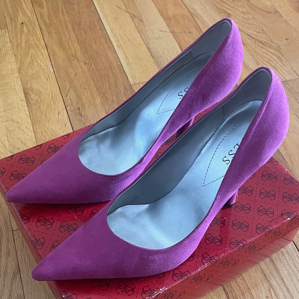 G by Guess Vibrant Pink Heels